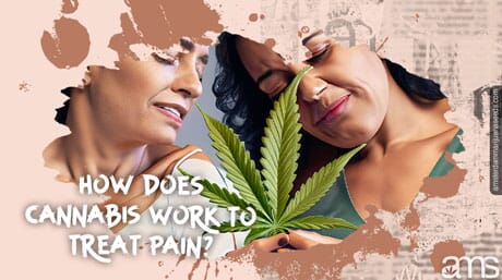 Woman offers marijuana to another woman in pain