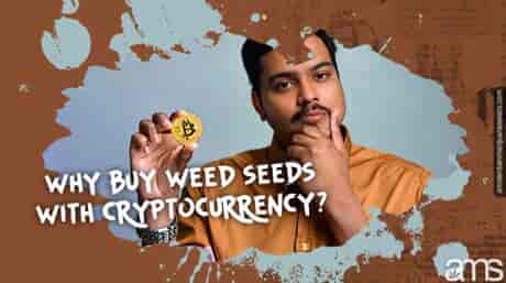 man with a bitcoin coin and doubtful face