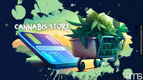 Cart full of cannabis