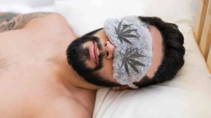 cannabis sleeping mask