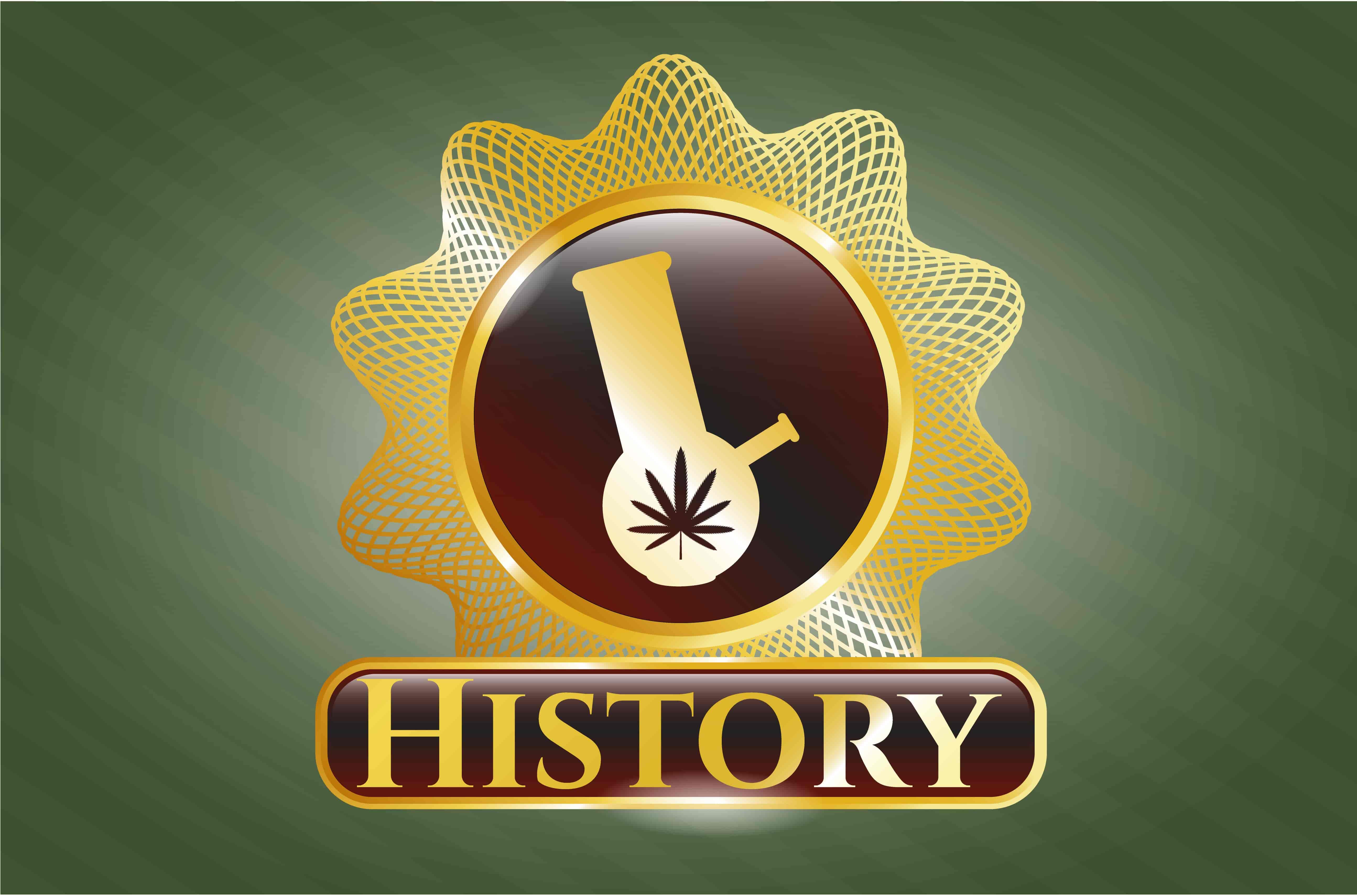 cannabis history sign