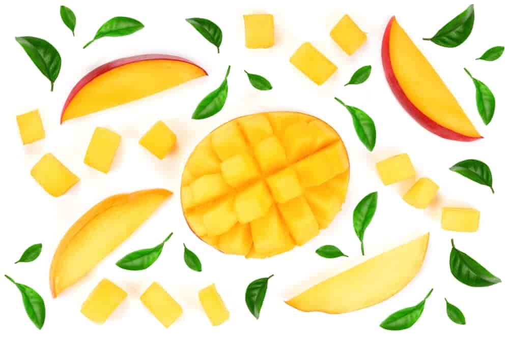 illustration of mangoes