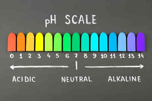 pH Scale 1 to 14
