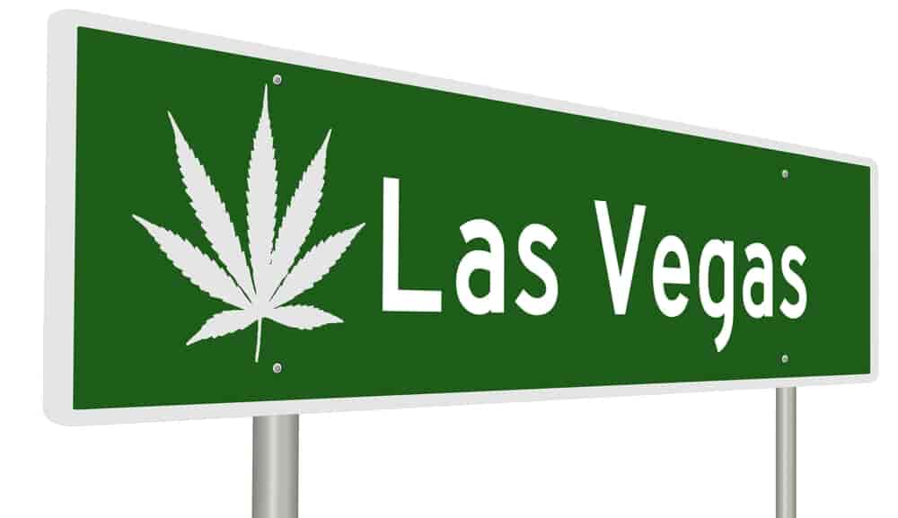 las Vegas Marijuana sign