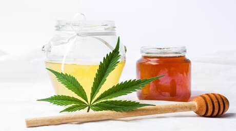 Cannahoney a blend of cannabis and honey