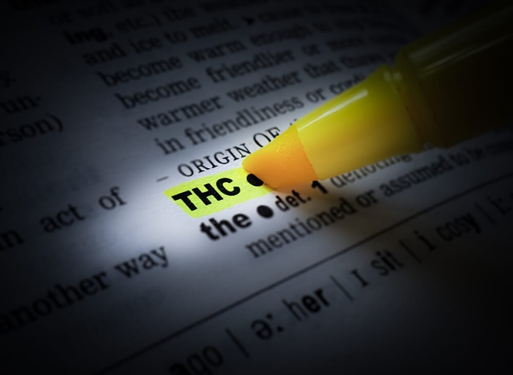 THC tetrahydrocannabinol