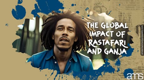 portrait of Bob Marley