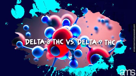 molecules of delta-8 THC and delta-9 THC